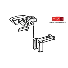   Roco 40396 Kuplung-Roco univerzális (12 db), NEM, állítható magasságú (H0)