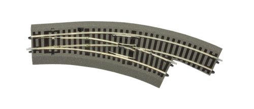 Roco 42561 Gumiágyazatos íves váltó, jobbos BWR 2/3, polarizált, Roco LINE (H0)