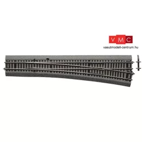 Roco 42581 Gumiágyazatos jobbos váltó 10° WL 10, Roco LINE (H0)