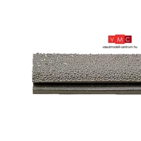 Roco 42650 Gumiágyazatos töltésrézsű, 6 db, 360 mm hossz/db, Roco LINE (H0)