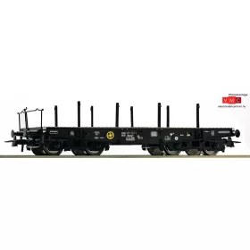   Roco 46380 Rakoncás nehézteherszállító négytengelyes teherkocsi, Rlmmp, DB (E4) (H0)