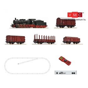 Roco 51318 Digitális kezdőkészlet: Gőzmozdony BR 057 + tehervonat, DB (z21Start + multiMaus
