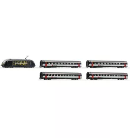   Roco 5510010 Villanymozdony Re 460 072-2, 4-részes EC személyvonattal, SBB (E6) (H0) - Sound