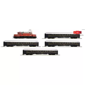   Roco 61469 Személyvonat-készlet: Villanymozdony Rh 1020, 4 db CIWL hálókocsival, ÖBB (E4) (H0) - Sound