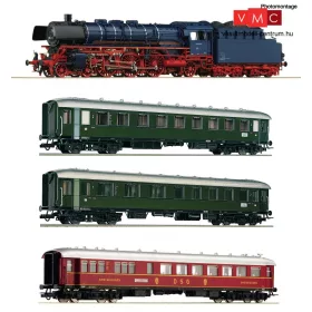   Roco 61474 Személyvonat-készlet: Gőzmozdony BR 03.10 három négytengelyes személykocsival (E3) (H0) - Sound