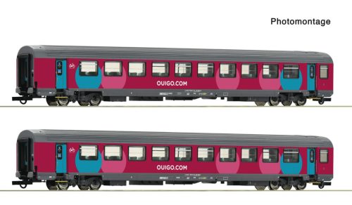 Roco 6200024 Személykocsi-pár, négytengelyes Corail, SNCF (E6) (H0)