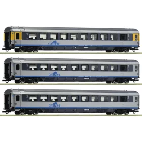   Roco 6200032 Személykocsi-készlet, 3-részes EC, Cisalpino (E5) (H0) #1