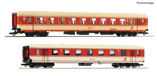 Roco 6200078 Személykocsi-pár, Arlberg-Express, ÖBB (E4) (H0)  - Set 2