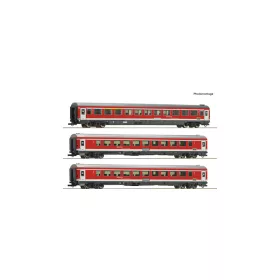   Roco 6200096 Személykocsi-készlet, 3-részes München-Nürnberg-Express, DB-AG (E6) (H0) - Set 1