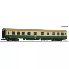   Roco 6200118 Személykocsi, négytengelyes BDmse, 2. osztály/poggyász, DR (E4) (H0)