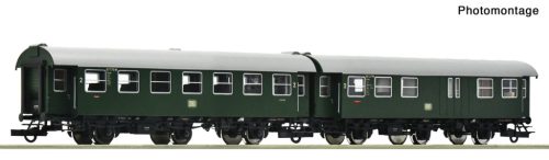 Roco 6200124 Személykocsi-pár, 3-tengelyes Umbauwagen, DB (E3) (H0) - Set 2