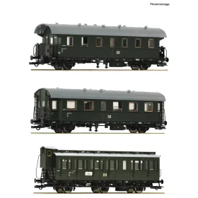   Roco 6200131 Személykocsi-készlet, 3-részes mellékvonali személyvonat, DR (E3) (H0) - Set 2
