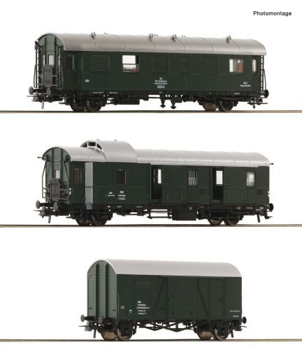 Roco 6200134 Pályafenntartási kocsi-készlet, 3-részes ÖBB (E4) (H0)