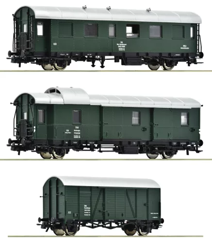 Roco 6200134 Pályafenntartási kocsi-készlet, 3-részes ÖBB (E4) (H0)