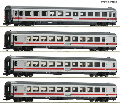 Roco 6200187 Személykocsi-készlet, 4-részes négytengelyes ex DB-AG IC-Wagen, ÖBB (E6) (H0)