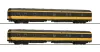 Roco 6200188 Személykocsi-pár, négytengelyes Post-m, ÖBB (E5) (H0)