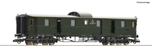Roco 6200194 Poggyászkocsi, négytengelyes Fhx (ex Pw4ü Pr 07), PKP (E3) (H0)