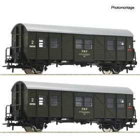   Roco 6200195 Kisegítő személykocsi-pár, Bti, PKP (E4) (H0)