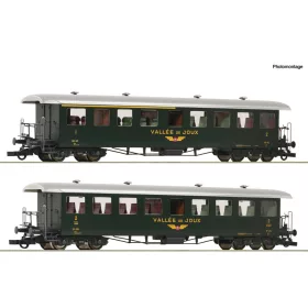   Roco 6200198 Személykocsi-pár, négytengelyes Seetalbahnwagen, PB (E4-5) (H0)