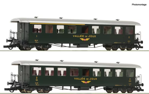 Roco 6200198 Személykocsi-pár, négytengelyes Seetalbahnwagen, PB (E4-5) (H0)