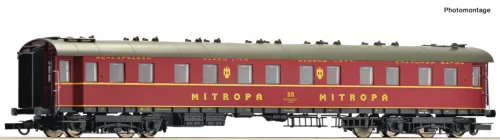 Roco 6200204 Hálókocsi, négytengelyes WLAg, MITROPA, sárga csíkkal, DR (E4) (H0)