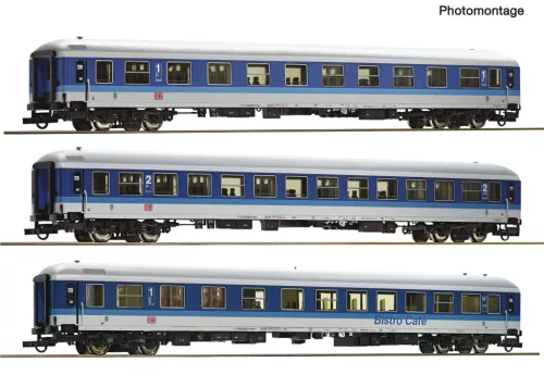 Roco 6200208 Személykocsi-készlet, 3-részes négytengelyes IR 461, DB-AG (E5) (H0) - Set 1