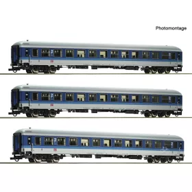   Roco 6200209 Személykocsi-készlet, 3-részes négytengelyes IR 461, DB-AG (E5) (H0) - Set 2
