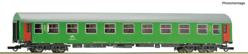 Roco 6200232 Személykocsi, négytengelyes Y-sorozatú 2. osztály, zöld, ZSSK (E5-6) (H0)