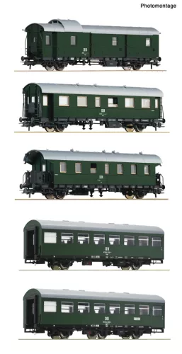 Roco 6200243 Személykocsi-készlet, 5-részes Usedom, DR (E4) (H0)