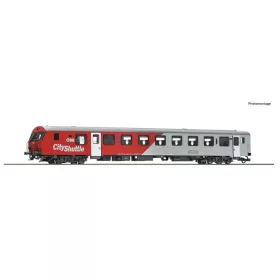   Roco 6210193 Vezérlőkocsi, négytengelyes CityShuttle, ÖBB (E6) (H0) - DCC