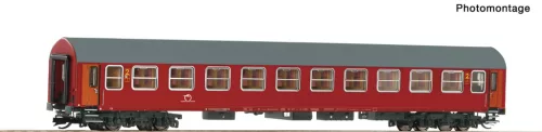 Roco 6280036 Személykocsi, négytengelyes Y-típus, 2. osztály, ZSSK (E5-6) (TT)