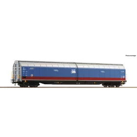   Roco 6600001 Eltolható oldalfalú négytengelyes teherkocsi, Green Cargo, SJ (E6) (H0)