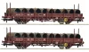 Roco 6600119 Rakoncás teherkocsi-pár, Ks, kábeltekercs rakománnyal, SNCF (E4) (H0)