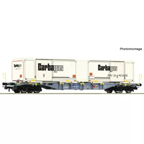   Roco 6600122 Konténerszállító négytengelyes teherkocsi Sgnss, SBB Cargo (E6) (H0)