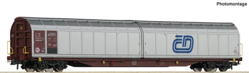 Roco 6600128 Eltolható oldalfalú négytengelyes teherkocsi, Habbillns, CD (E5-6) (H0)