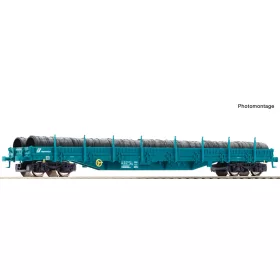   Roco 6600185 Rakoncás négytengelyes teherkocsi, Res, kábeltekercs rakománnyal, FS (E5-6) (H0)
