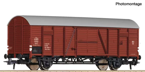 Roco 6600187 Fedett teherkocsi, Hbk, PKP (E4) (H0)