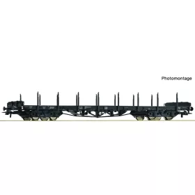   Roco 6600188 Rakoncás négytengelyes teherkocsi, Rs 680, DB (E4) (H0)