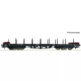   Roco 6600189 Rakoncás négytengelyes teherkocsi, SSlmas 53, DB (E3) (H0)