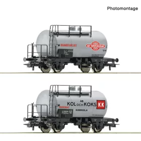 Roco 6600193 Tartálykocsi-pár, SJ (E3-4) (H0)