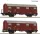 Roco 6600248 Teherkocsi-pár, Post 2s-t/11, der Deutschen Bundespost (E4) (H0)