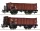 Roco 6600253 Nyitott teherkocsi-pár, Omu, DR (E3) (H0)