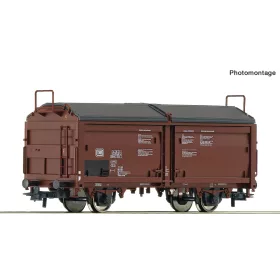   Roco 6600264 Eltolható oldalfalú/tetejű teherkocsi, Tims, DB (E4) (H0)