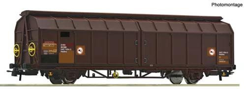 Roco 6600266 Eltolható oldalfalú teherkocsi, Hbbins, DSB (E5-6) (H0)