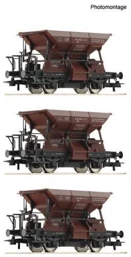 Roco 6600269 Önürítős teherkocsi-készlet, 3-részes Talbot, DB (H0) (E4)