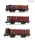 Roco 6600303 Nyitott teherkocsi-készlet. 3-részes O10/Om12, DB (E3) (H0)