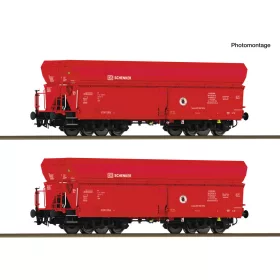   Roco 6600326 Önürítős négytengelyes teherkocsi-pár, Wap, DB Schenker (E6) (H0)