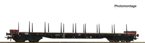 Roco 6600327 Rakoncás négytengelyes teherkocsi, Rs-x, PKP (E4) (H0)