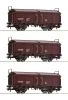 Roco 66178 Eltolható tetejű teherkocsi-készlet, 3-részes Tms, ÖBB (E4-5) (H0)