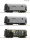 Roco 6680023 Ponyvás négytengelyes teherkocsi-készlet, 3-részes Shimmns, Captrain (E6) (TT)